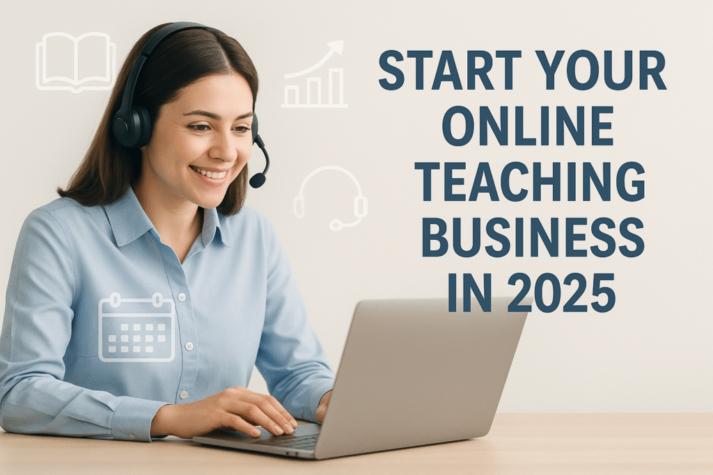 How to Start an Online Teaching Business from Scratch in 2025