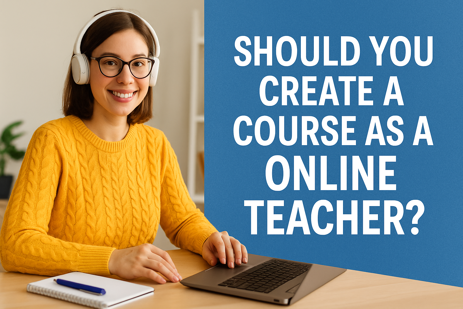 Should You Create a Course as an Online Teacher?