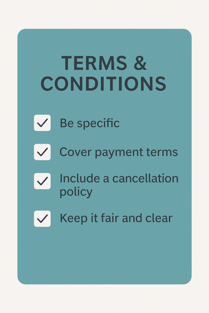 Online teacher terms and conditions